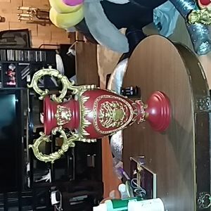 Vintage Vase style europeen resine